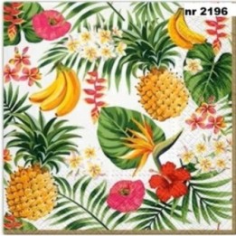 Tropicalia servet 33x33cm