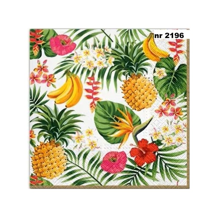 Tropicalia servet 33x33cm