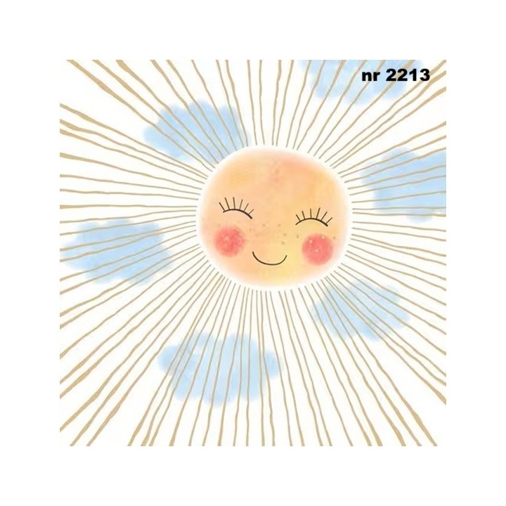 Sunshine servet 33x33cm