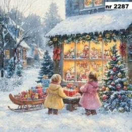 Toy Shop servet 33x33cm