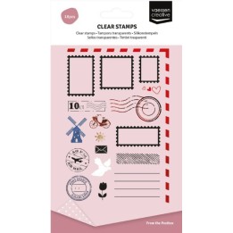 Creative Clear stamp from the postbox A6 18 stuks