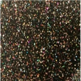NC Glitter embossing powder 7.39ml supersparkle black-rainbow