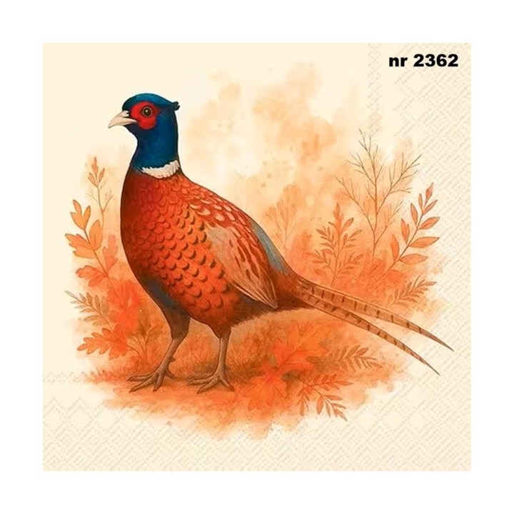Phesant Field servet 33x33cm