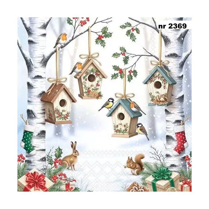 Enchanted Forest servet 33x33cm