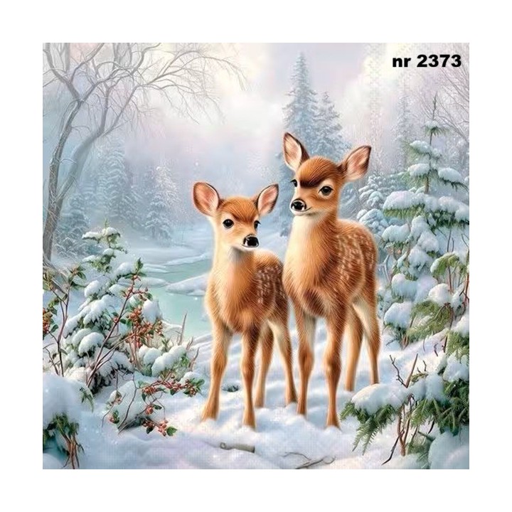 Olivia and Oliver servet 33x33cm