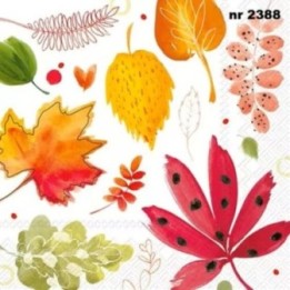Joyful Leaves servet 33x33cm