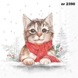 Minou servet 33x33cm