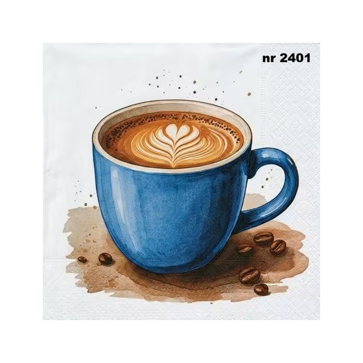 Cup of Coffee servet 33x33cm