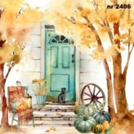 Thankful Autumn servet 33x33cm