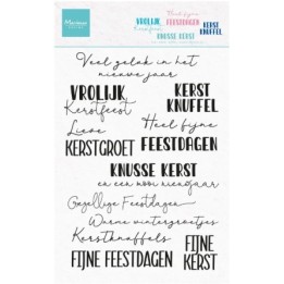 Marianne Design Stempels Lieve kerstgroet