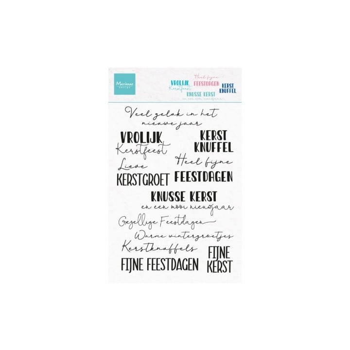 Marianne Design Stempels Lieve kerstgroet