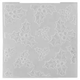 NC 3D Embossing Folder Achtergrond Hulst 15x15cm