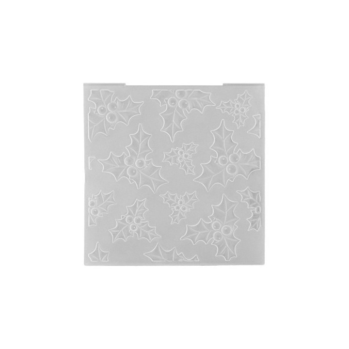 NC 3D Embossing Folder Achtergrond Hulst 15x15cm
