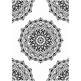 NC Lasercut Stencil A5 Pattern-7