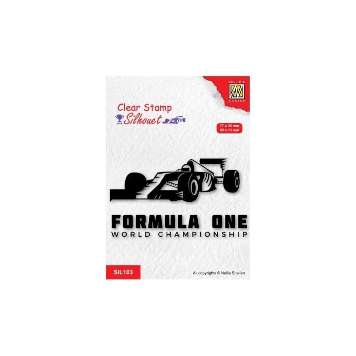 NC Silhouet Clear Stempels Formula One Serie-2