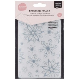 Creative Embossing Folder Grote Sneeuwvlokken