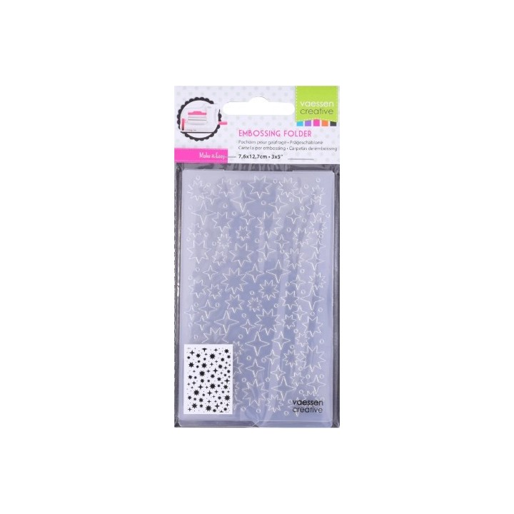 Creative Embossing Folder Sterren Hemel