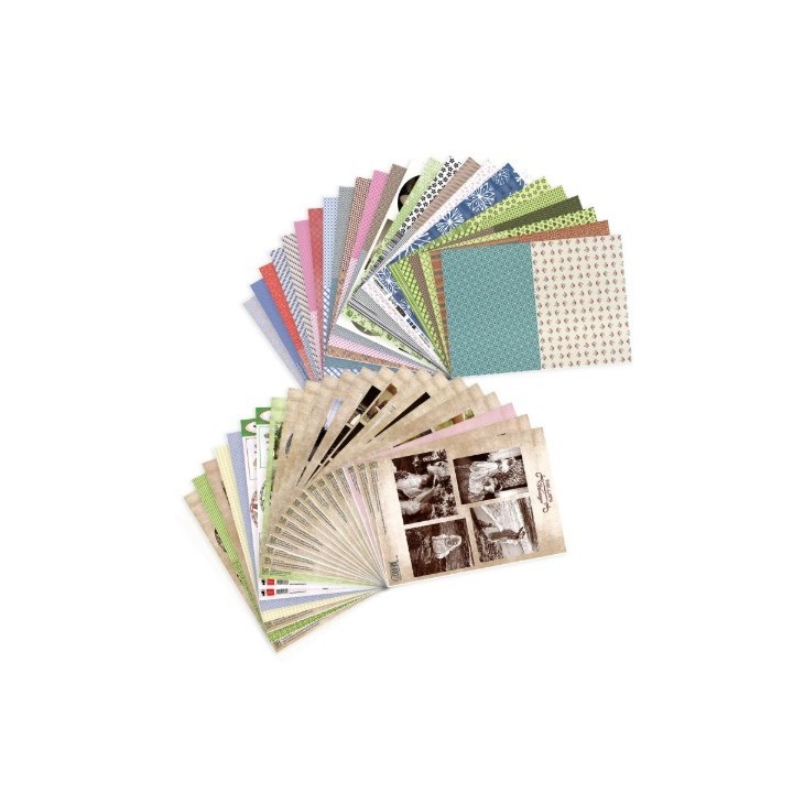 Creative Scrapbookpapier Assorti A4 50x