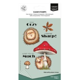 Creative Clear Stamps by Carla Creates Hedgy 1 13st.
