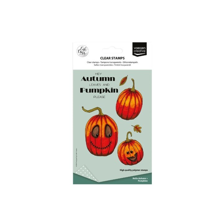 Creative Clear Stamps by Carla Creates Pumpkins 13st.